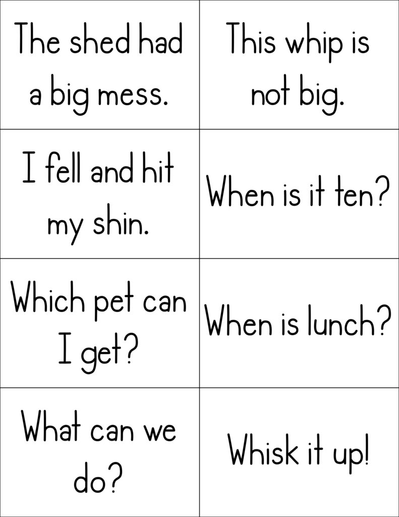 Digraphs Decodable Sentences Game For Phonics Review Campbell Creates