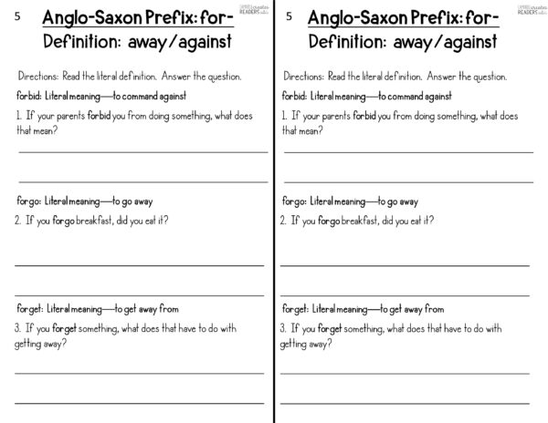 Anglo-Saxon Interactive Notebook 4