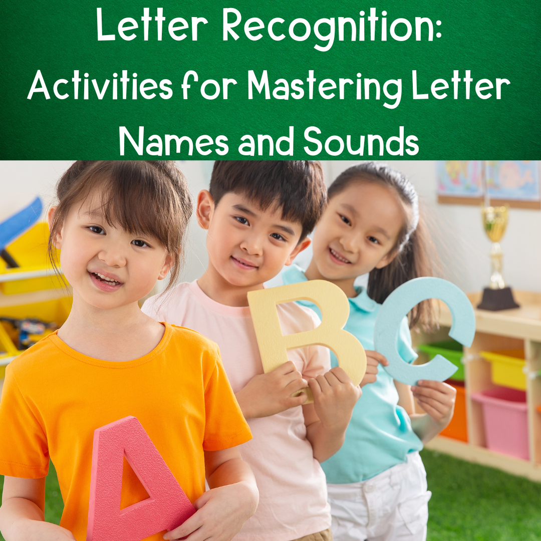 Letter Recognition: Activities for Mastering Letter Names and Letter Sounds - Campbell Creates Readers