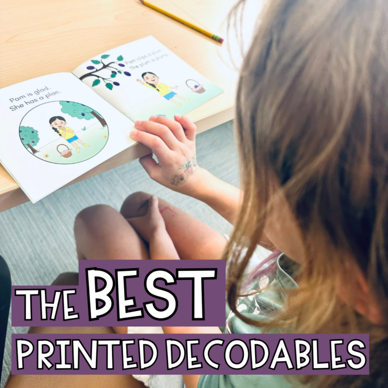 best printed decodables