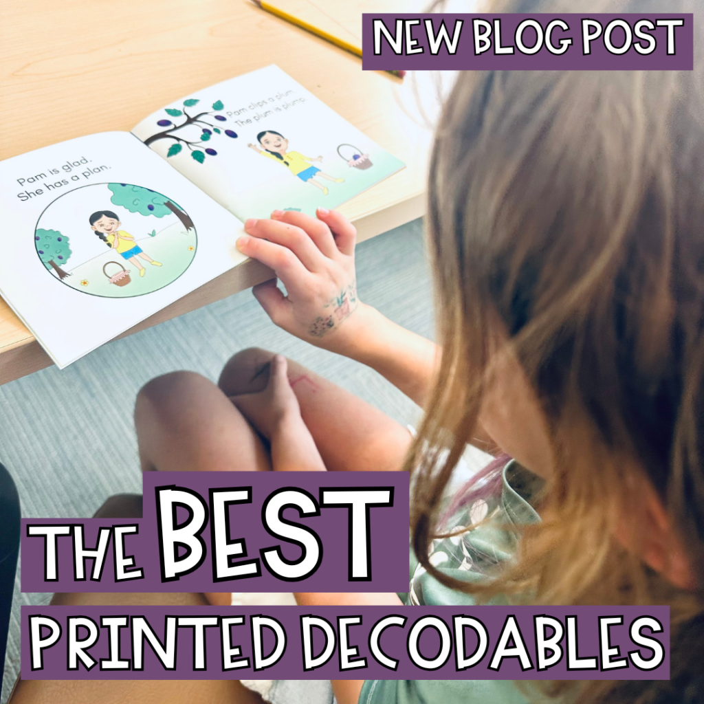 printed decodables