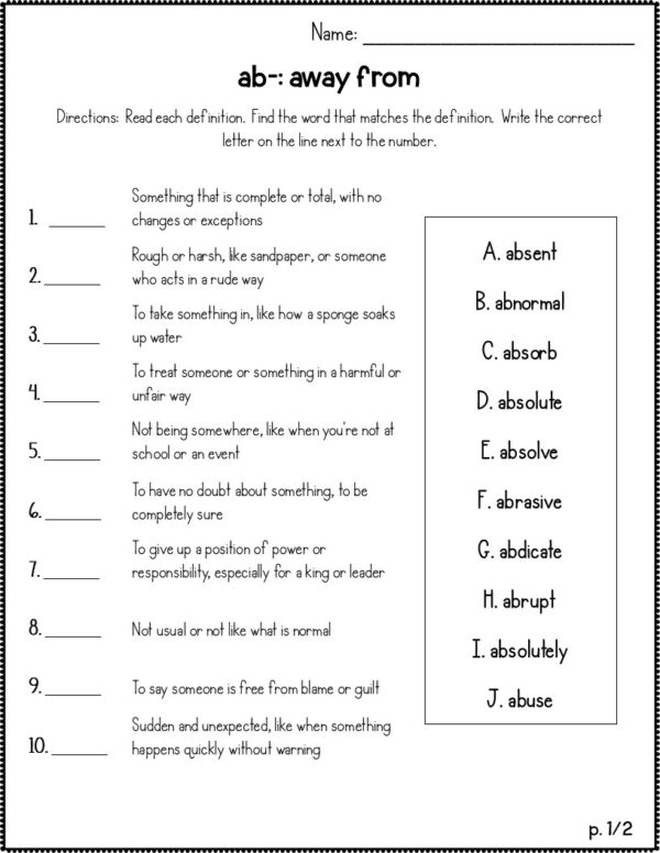 Morphology Assessments (Latin) - Image 2